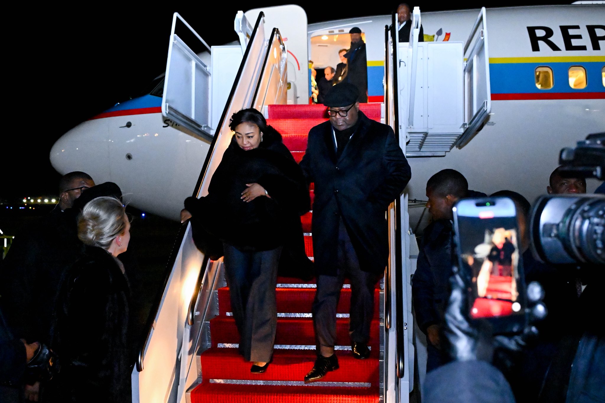 Mondial 2026 : Tshisekedi et Nyakeru déjà à Houston