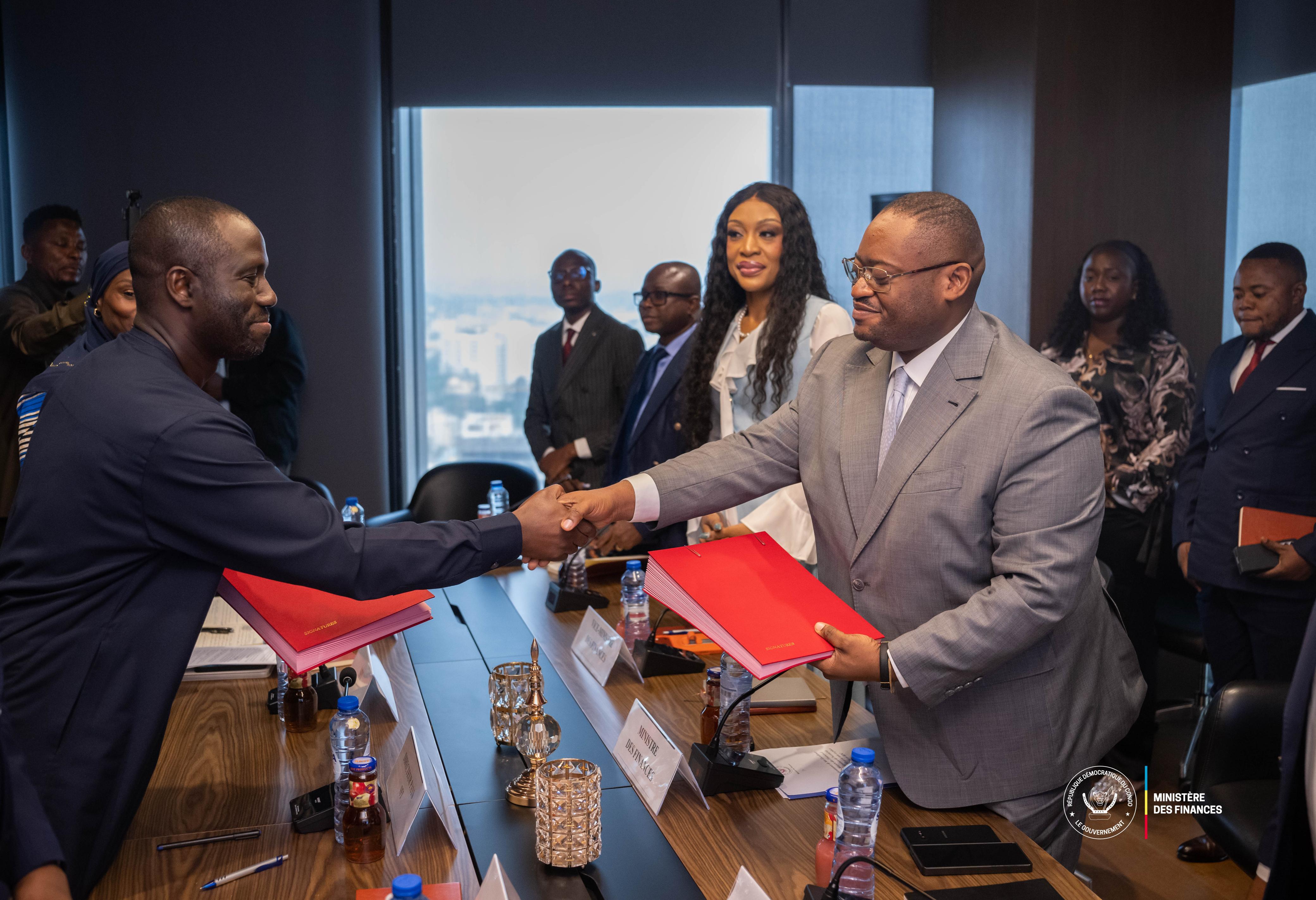 Marché boursier de Kinshasa : signature d'un partenariat stratégique entre le Gouvernement et la SFI