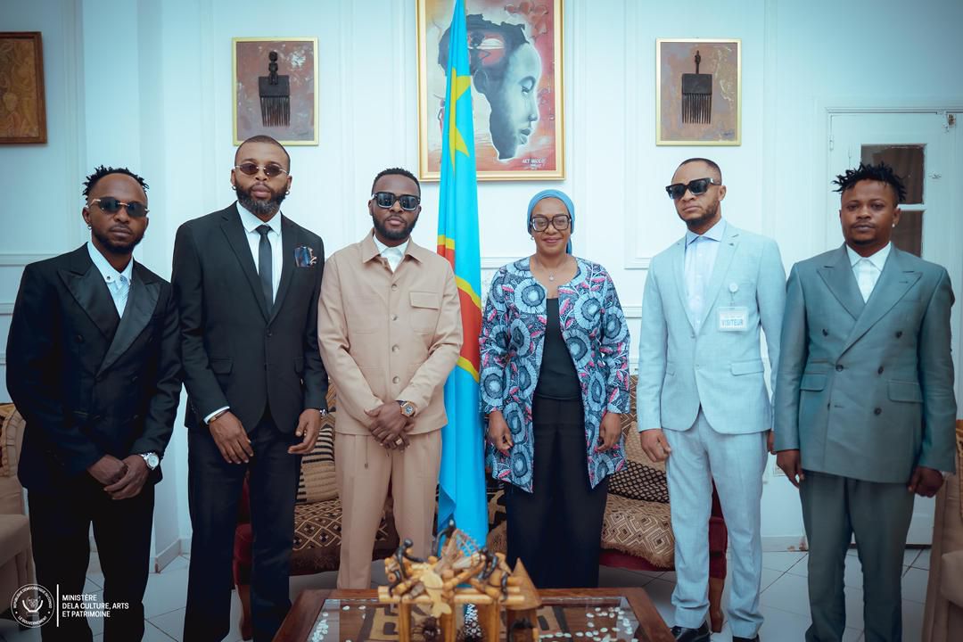 RDC : A quelques jours de son concert au Zénith, Héritier Wata chez la ministre Yolande Elebe