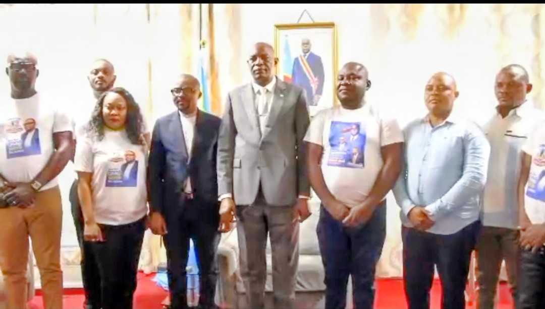 RDC : Francy Bangala chez le vice-gouv’ de la Tshopo avant le lancement de sa Fondation