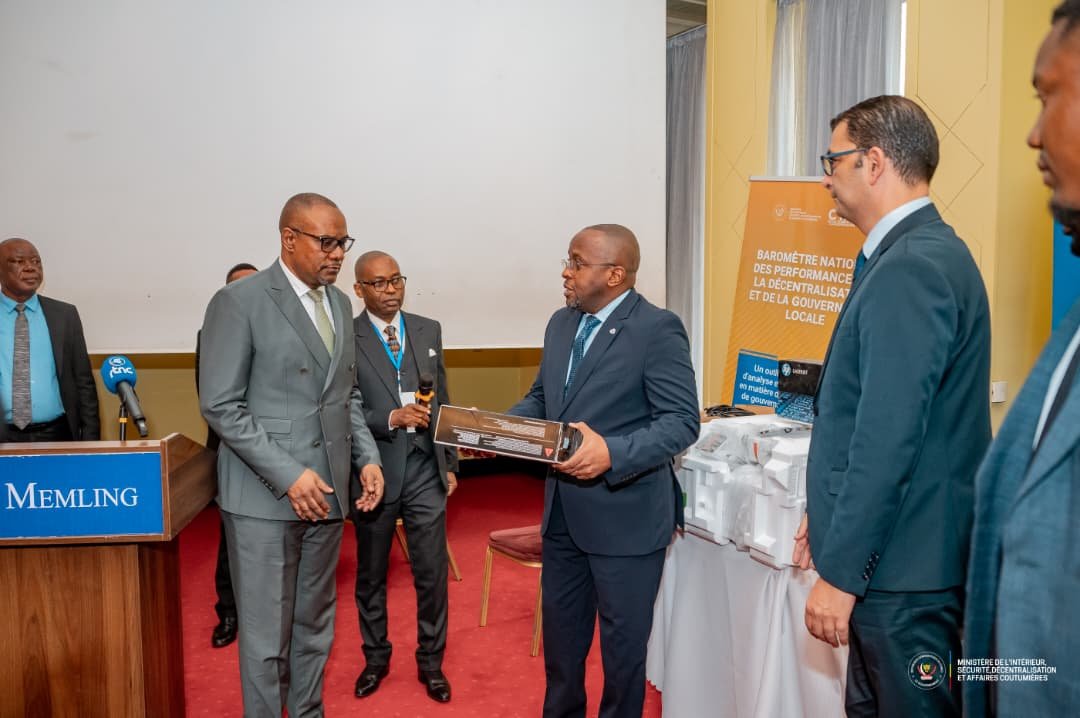 RDC : lancement du Baromètre national des performances de la décentralisation et de la gouvernance locale