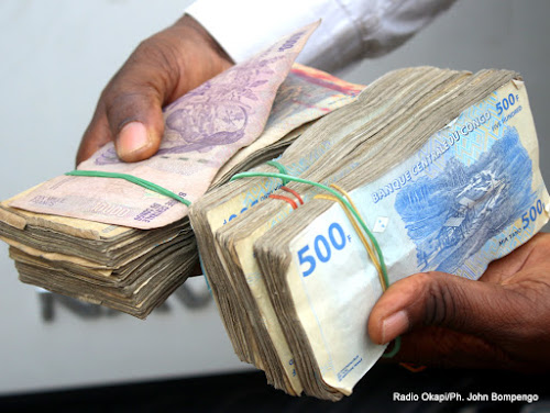 RDC : le franc congolais s'apprécie, le taux d'inflation au ralenti