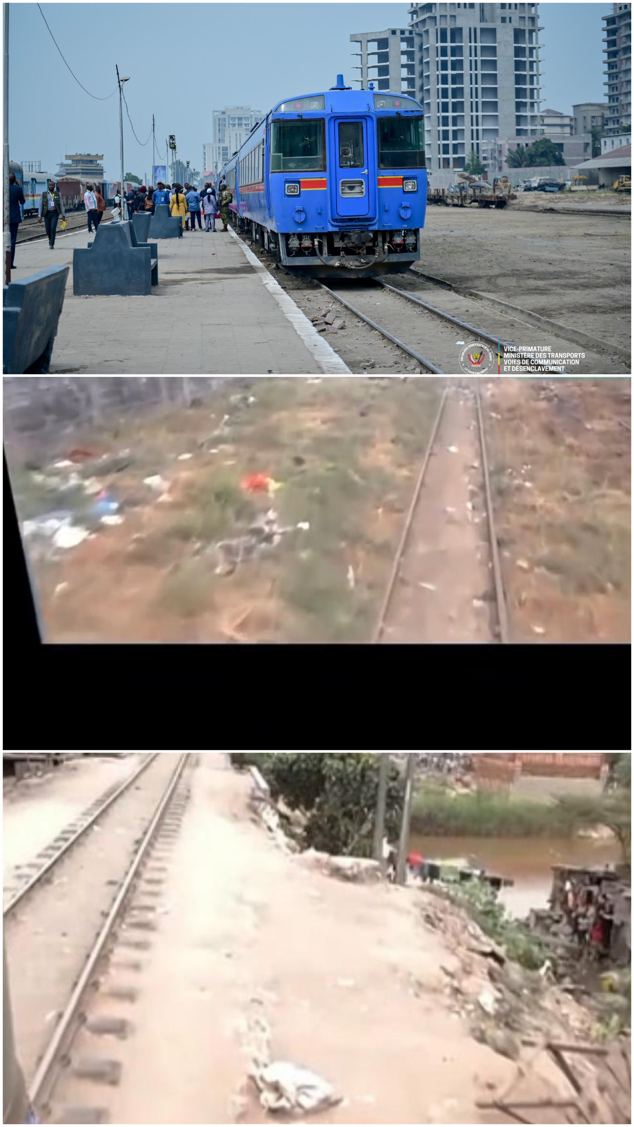 RDC : polémique sur le retour du trafic ferroviaire à Kinshasa