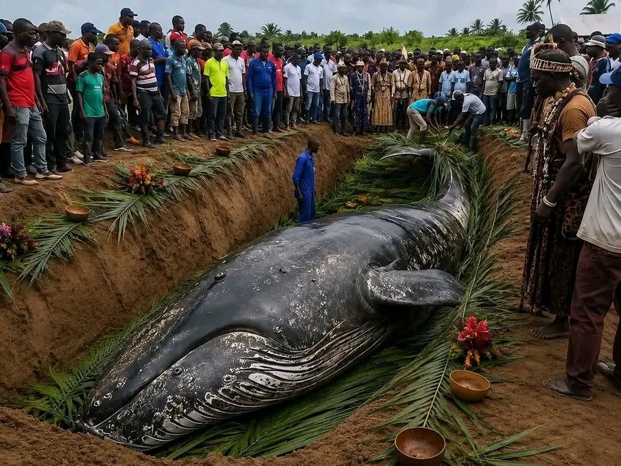 Moanda : pourquoi la baleine échouée n'a pas fini au musée ?
