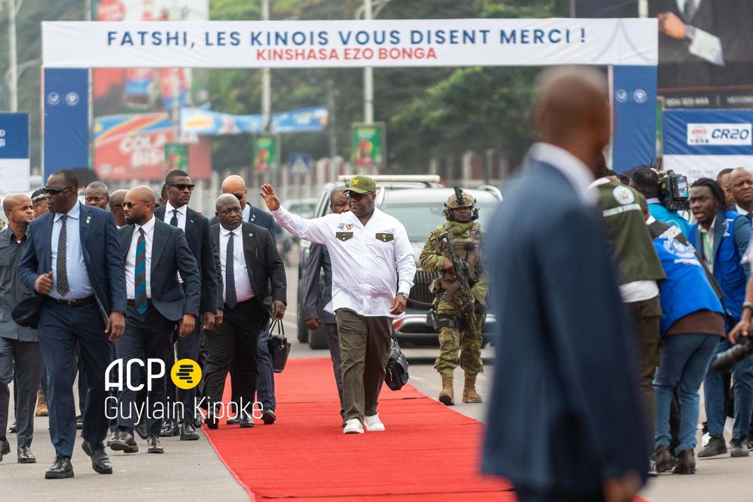 Kinshasa : Tshisekedi lance les travaux du boulevard « Étienne Tshisekedi » pour relier Lingwala à Bandalungwa