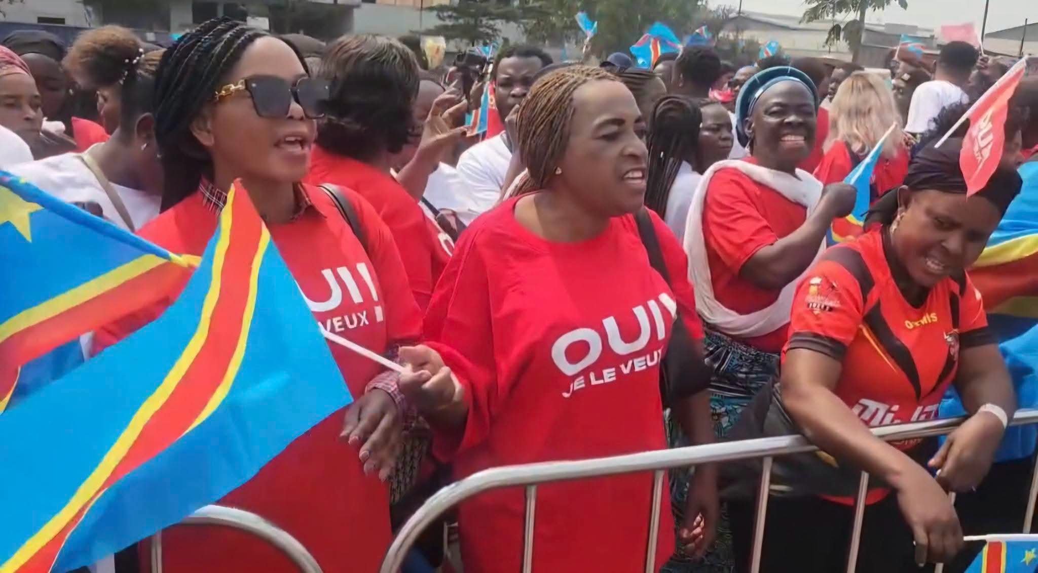 Marche « Oui, je le veux » à Kinshasa : quand les images sèment le doute sur la mobilisation de la jeunesse