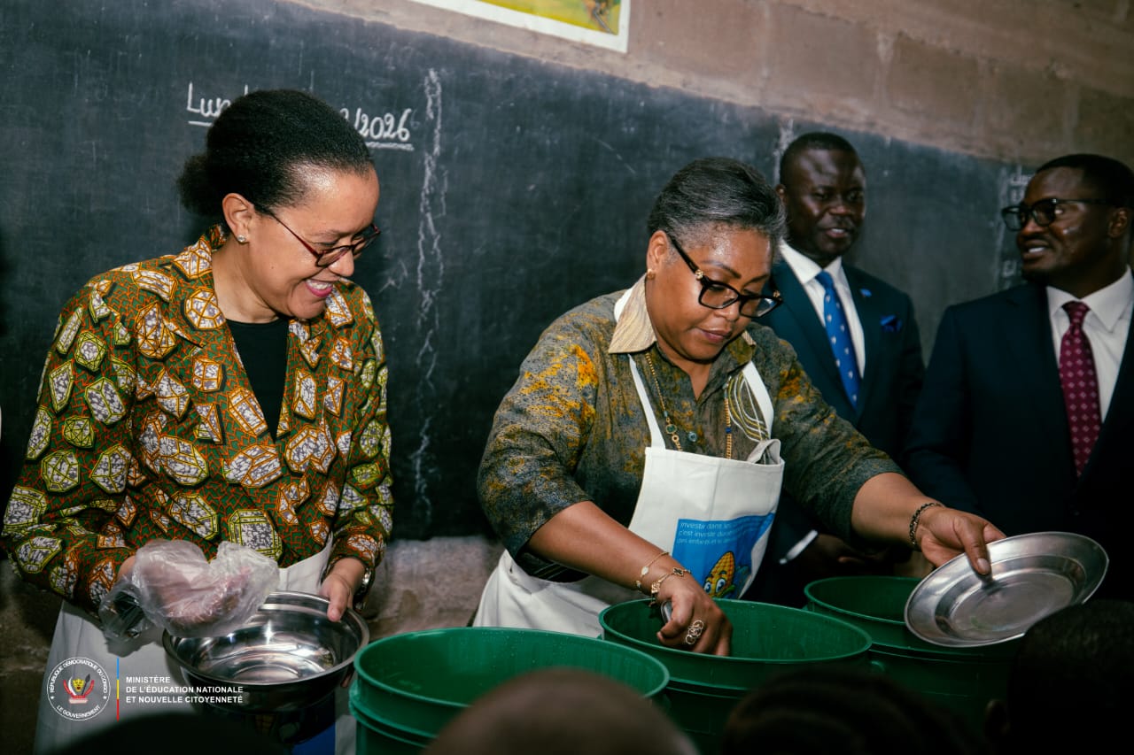RDC : le ministère de l’Éducation nationale annonce le lancement de 78 cantines pilotes pour l’année scolaire 2026-2027