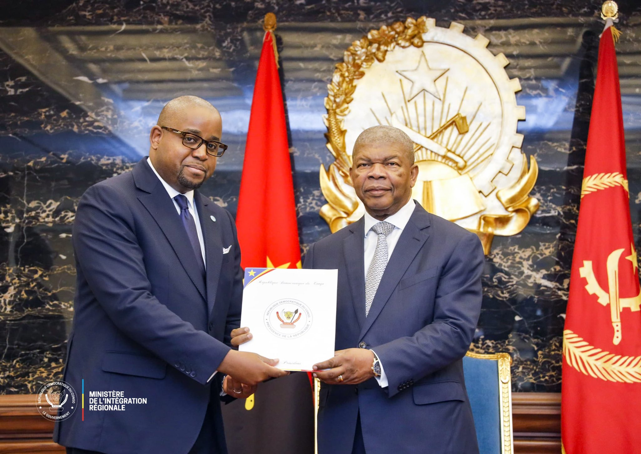 Processus de reddition volontaire FDLR : Kinshasa fait le point avec le médiateur de l’UA, Gnassingbé, et Lourenço