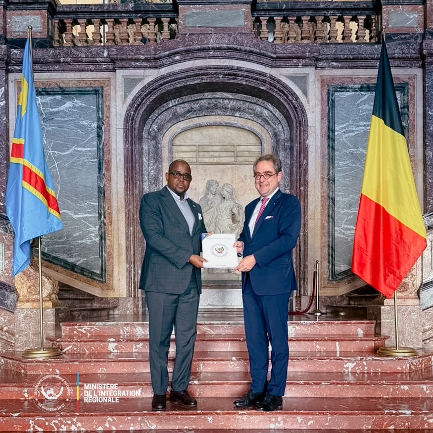 Processus de paix en RDC : à Bruxelles, Floribert Anzuluni défend les avancées de Kinshasa sur le dossier FDLR