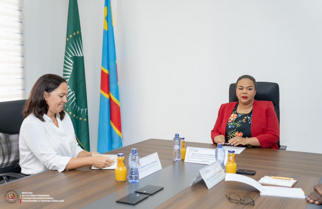 RDC - Belgique : Kayikwamba reçoit l’ambassadrice belge malgré l’interdiction de tout contact avec l’ambassade imposée à la Présidence