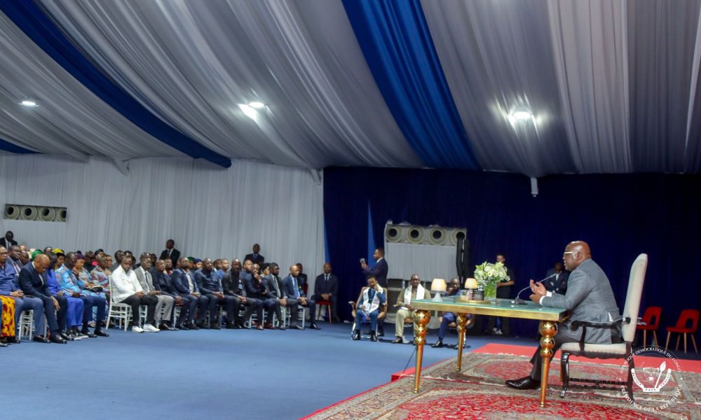 RDC : Tshisekedi convoque les parlementaires de l’Union sacrée ce samedi